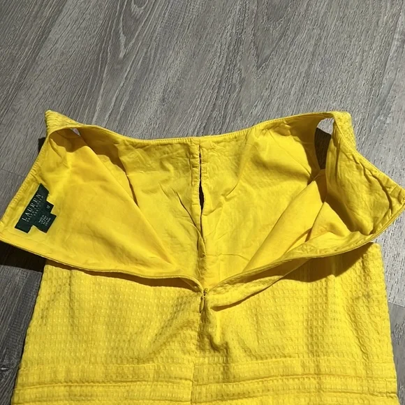 Lauren Ralph Lauren Yellow Shift Dress - Picture 15 of 15